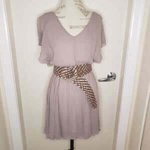 Alice + Olivia silk mini dress